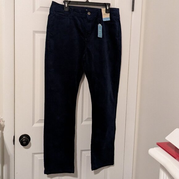 St. John's Bay straight leg corduroy pants size 16....NWT - Picture 1 of 9